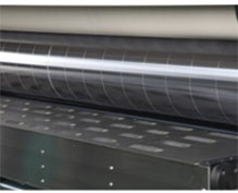Computer-controlled water-based printing slotting die-cutting-gluing box linkage line